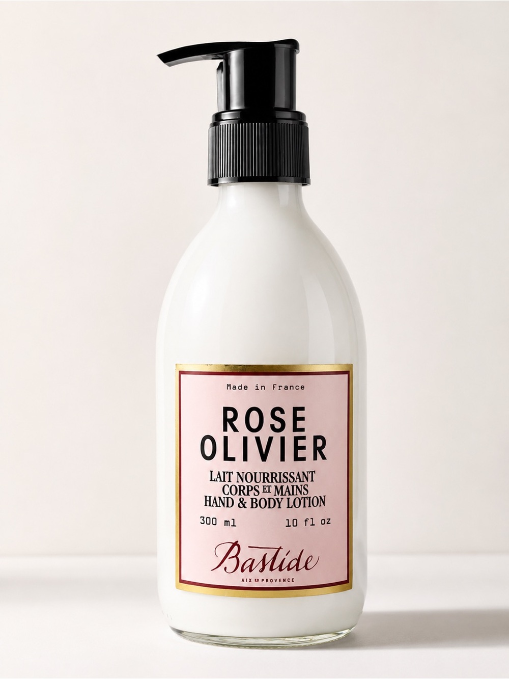 New Rose Olivier Bastide Hand Body Lotion Made In France